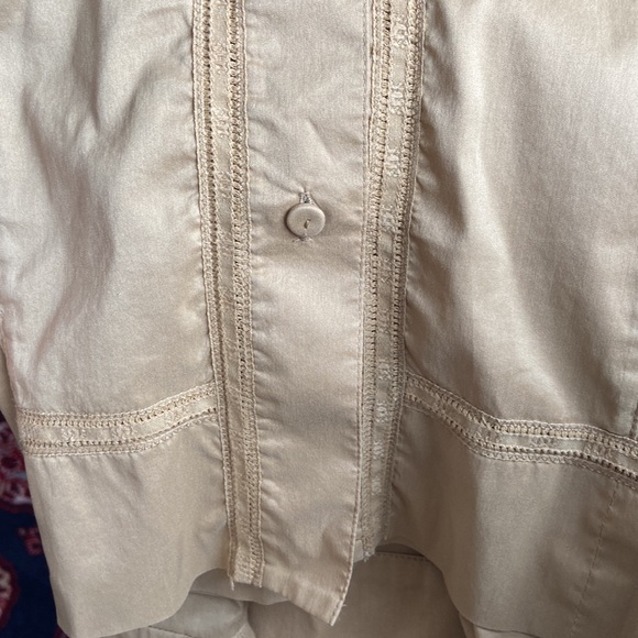 Diane Von Furstenberg $525 for NEIMAN Marcus size 4 or small Khaki DRESS - Picture 7 of 10